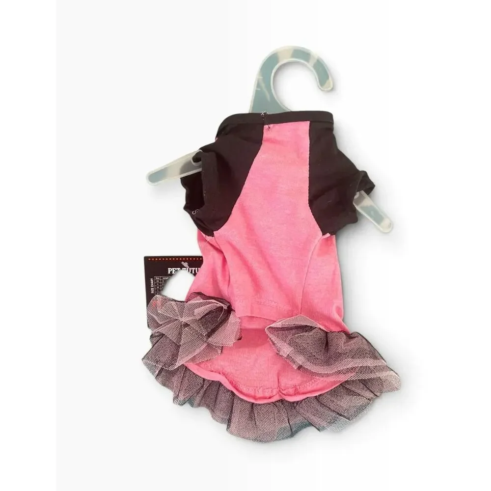 NWT Halloween Small Dog Puppy Tutu Ghost Dress Costume